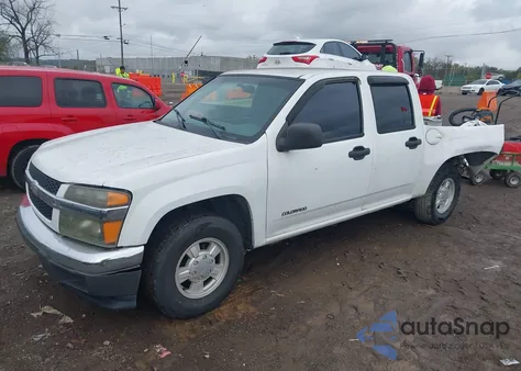 2005 Chevrolet Colorado Ls z USA, uszkodzony, nr VIN 1GCCS138158291194